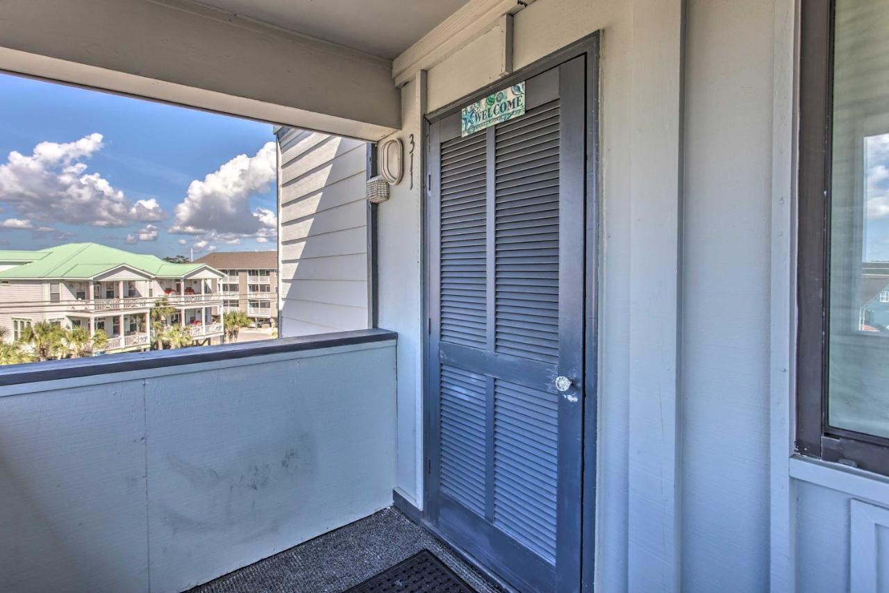 Coastal Condo On Beach With Community Pool Access! マートルビーチ エクステリア 写真
